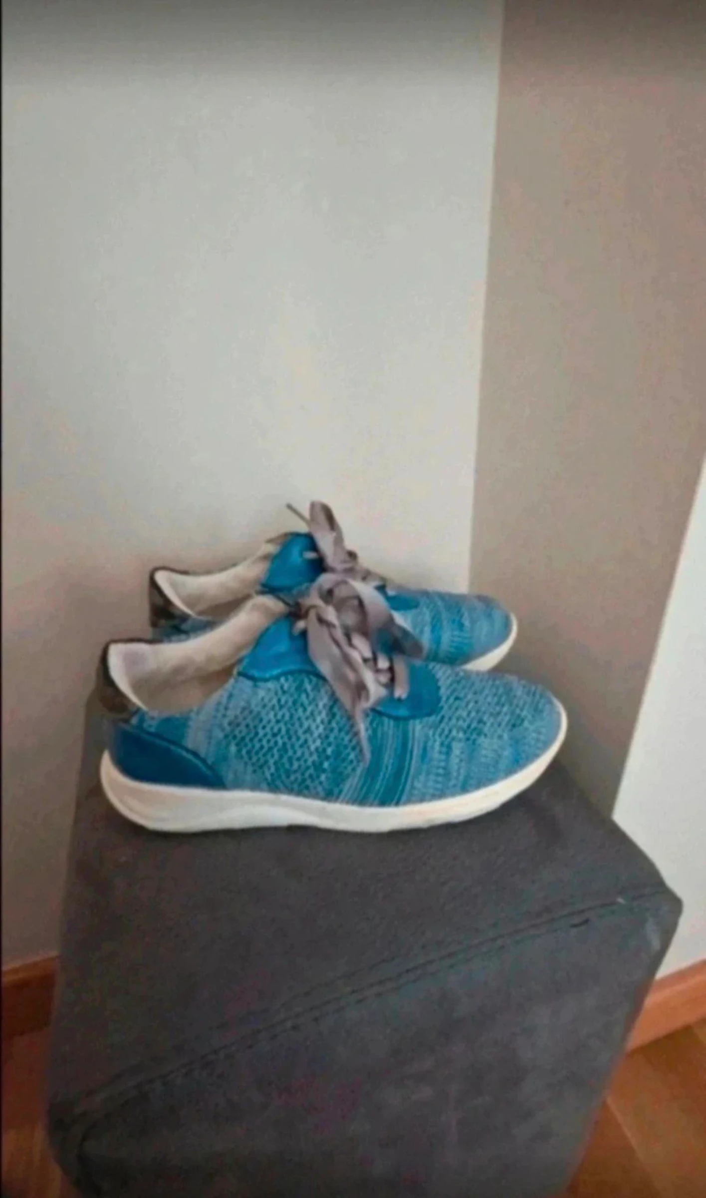 Zapatillas de mujer, sneakers, color azul,  talla 38